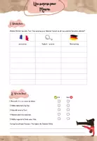 Vorschau - Arbeitsblätter - Texterarbeitung: Une surprise pour Maxime (Tous ensemble 1 - Unité 3A) - Seite 1