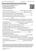 Vorschau - Arbeitsblätter - Arbeitsblätter "Schriftsteller" + Lösung & MP3 + - Seite 1