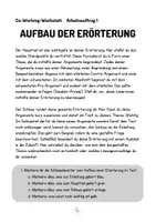 Vorschau - Arbeitsblätter - Aufbau einer Erörterung als Co-Working-Werkstatt - Seite 2