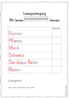 Vorschau - Arbeitsblätter - Paul Klee - Lesespaziergang (Deutsch/ Kunst) - Seite 3