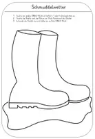 Vorschau - Mal- und Bastelvorlagen - // SCHMUDDELWETTER BILDER // GUMMISTIEFEL IM REGEN // KUNST // KLASSE 1 - 4 // FRÜHLINGSBILDER // HERBSTBILDER // TUSCHKASTEN // - Seite 3