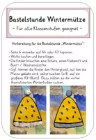 Vorschau - Mal- und Bastelvorlagen - // SCHMUDDELWETTER BILDER // MÜTZE IM WINTER // KUNST // KLASSE 1 - 4 // WINTERBILDER // HERBSTBILDER // TUSCHKASTEN // - Seite 2