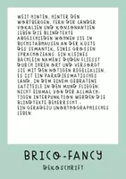Vorschau - selbst erstellte Schriftarten - Schriftart für dein Arbeitsmaterial - BricoFancy - Seite 2