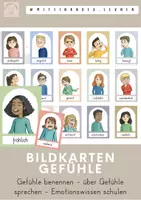 Vorschau - Poster - Bild-/ Wortkarten zum Thema Gefühle - Deckblatt