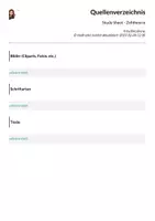 Vorschau - Arbeitsblätter - Study Sheet - Zelltheorie - Seite 1