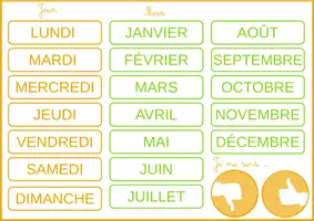 Aperçu - Apprentissages en autonomie - MON CALENDRIER CHATEAU GARCON - ROUTINE - Page 3