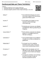 Vorschau - Arbeitsblätter - Lernposter + Arbeitsblätter zum Thema "Architektur" + Lösung & MP3 + Mindmap + Infografik - Seite 3