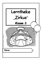 Vorschau - Unterrichtsreihen - Lerntheke Zirkus Klasse 3 - 18 Arbeitsblätter mit Lösungen und Aufsteller - Seite 2
