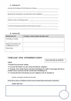 Vorschau - Klassenarbeiten - Aufsatz Interpretation einer Kurzgeschichte - Deckblatt