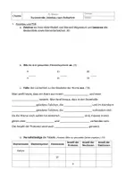 Vorschau - Test - Kurzkontrolle Chemie Atombau nach Rutherford 8.Klasse - Deckblatt