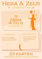 Vorschau - Spiele - Griechische Sagen - Hera und Zeus - Lesekette - Deckblatt