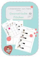 Vorschau - Arbeitsblätter - Ebene Formen - 2 AB - Gebärdensprache - Deckblatt