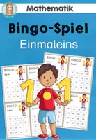 Vorschau - Arbeitsblätter - Einmaleins Bingo | Einmaleins Spiel | Mathematik Klasse 2-3 - Deckblatt