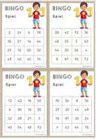 Vorschau - Arbeitsblätter - Einmaleins Bingo | Einmaleins Spiel | Mathematik Klasse 2-3 - Seite 2