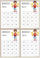 Vorschau - Arbeitsblätter - Einmaleins Bingo | Einmaleins Spiel | Mathematik Klasse 2-3 - Seite 3