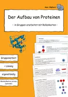 Vorschau - Arbeitsblätter - Aufbau und Struktur der Proteine - Deckblatt