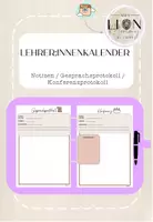 Vorschau - Lehrpläne/Lehrermaterial - Lehrer:innenkalender: Notizen - Deckblatt