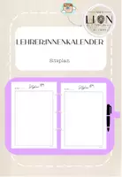 Vorschau - Lehrpläne/Lehrermaterial - Lehrer:innenkalender: Sitzplan - Deckblatt