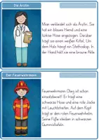 Vorschau - Stationenlernen - Abschreibkartei Fasching Karneval Übertrage in VA Vereinfachte Ausgangsschrift - Seite 3