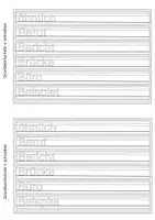 Vorschau - Arbeitsblätter - Grundwortschatz der 4. Klasse schreiben - Seite 2