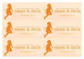 Vorschau - Spiele - Griechische Sagen - Die Vermählung von Hera & Zeus - Lesekette - Seite 1