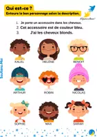 Aperçu - Préparation de séance / Séance complète - Qui est-ce ? thème hiver (maternelle/primaire) - Page de couverture
