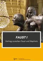 Vorschau - Arbeitsblätter - "Faust 1" (Goethe): Vertrag Mephisto und Faust - Deckblatt