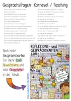 Vorschau - Spiele - Karneval und Fasching - 30 Gesprächskarten / Stop and Swap - Seite 2