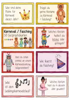 Vorschau - Spiele - Karneval und Fasching - 30 Gesprächskarten / Stop and Swap - Seite 3