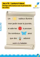 Aperçu - Préparation de séance / Séance complète - Lecture à deux thème été (maternelle/primaire) - Page de couverture