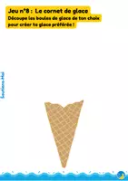 Aperçu - Jeux - Glace à créer (maternelle/primaire) - Page de couverture