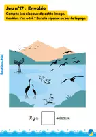 Aperçu - Apprentissages en autonomie - Cherche et trouve/dénombrement oiseaux - Page de couverture