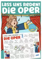 Vorschau - Stationenlernen - die Oper - Musikunterricht Deutsch Musik Spiel Lass uns reden Musik - Deckblatt