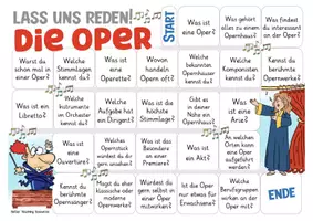 Vorschau - Stationenlernen - die Oper - Musikunterricht Deutsch Musik Spiel Lass uns reden Musik - Seite 1