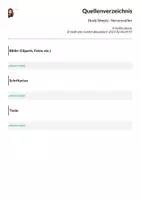 Vorschau - Arbeitsblätter - Study Sheets - Nervenzellen - Seite 1