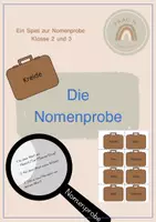 Vorschau - Spiele - Nomenprobe - ein Spiel für Nomenforscher - Deckblatt