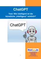 Vorschau - Stundenentwürfe - ChatGPT - Wie intelligent ist die Künstliche Intelligenz wirklich? (Chat GPT) - Deckblatt