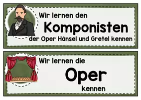 Vorschau - Poster - Reihentransparenz zur Märchenoper "Hänsel und Gretel" für die Grundschule - Seite 2