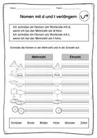 Vorschau - Arbeitsblätter - Verlängern: d oder t? - Seite 3