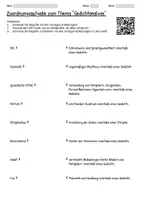 Vorschau - Arbeitsblätter - Arbeitsblätter zum Thema "Gedicht" + Lösung & Fragen & MP3 + Infografik - Seite 2