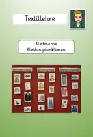 Vorschau - Fördermaterial/Inklusion - Klettmappe Kleidungsfunktionen - Deckblatt