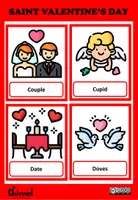 Vista previa - Juegos / Gamificación - SAINT VALENTINE'S DAY - 24 Colour Flashcards - página 3
