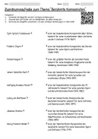Vorschau - Arbeitsblätter - Arbeitsblätter zum Thema "Komponist" + Lösung & MP3 + Mindmap + Infografik - Seite 3