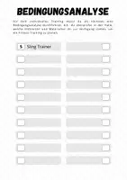 Vorschau - Arbeitsblätter - Fitness ⎮ Kraftausdauer - Trainingsplan erstellen (Sportliches Profil) - Seite 1