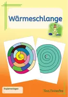 Vorschau - Arbeitsblätter - Thema Luft - Wärmeschlange - Bastelvorlage - Deckblatt