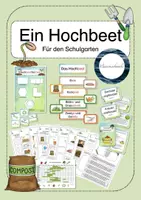 Vorschau - Arbeitsblätter - Ein Hochbeet für den Schulgarten - Deckblatt