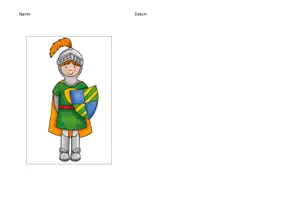 Vorschau - Arbeitsblätter - Schreibplan Märchen mit Differenzierung - Deckblatt