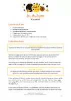 Aperçu - Apprentissages en autonomie - Jeu du zoom - Carnaval et Mardi-Gras - Page 1
