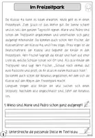 Vorschau - Arbeitsblätter - Sinnentnehmendes Lesen üben – Leseheft Freizeitpark (Klasse 2/3/4) - Seite 3