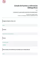 Vista previa - Tarjetas / Manipulativos - COOKING FLASHCARDS - página 1